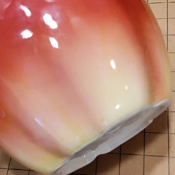 Otagiri 1984 large vintage apple cookie jar - Picture 13 of 16